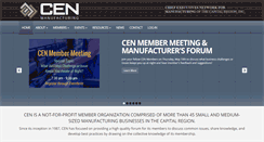 Desktop Screenshot of cenmfg.org